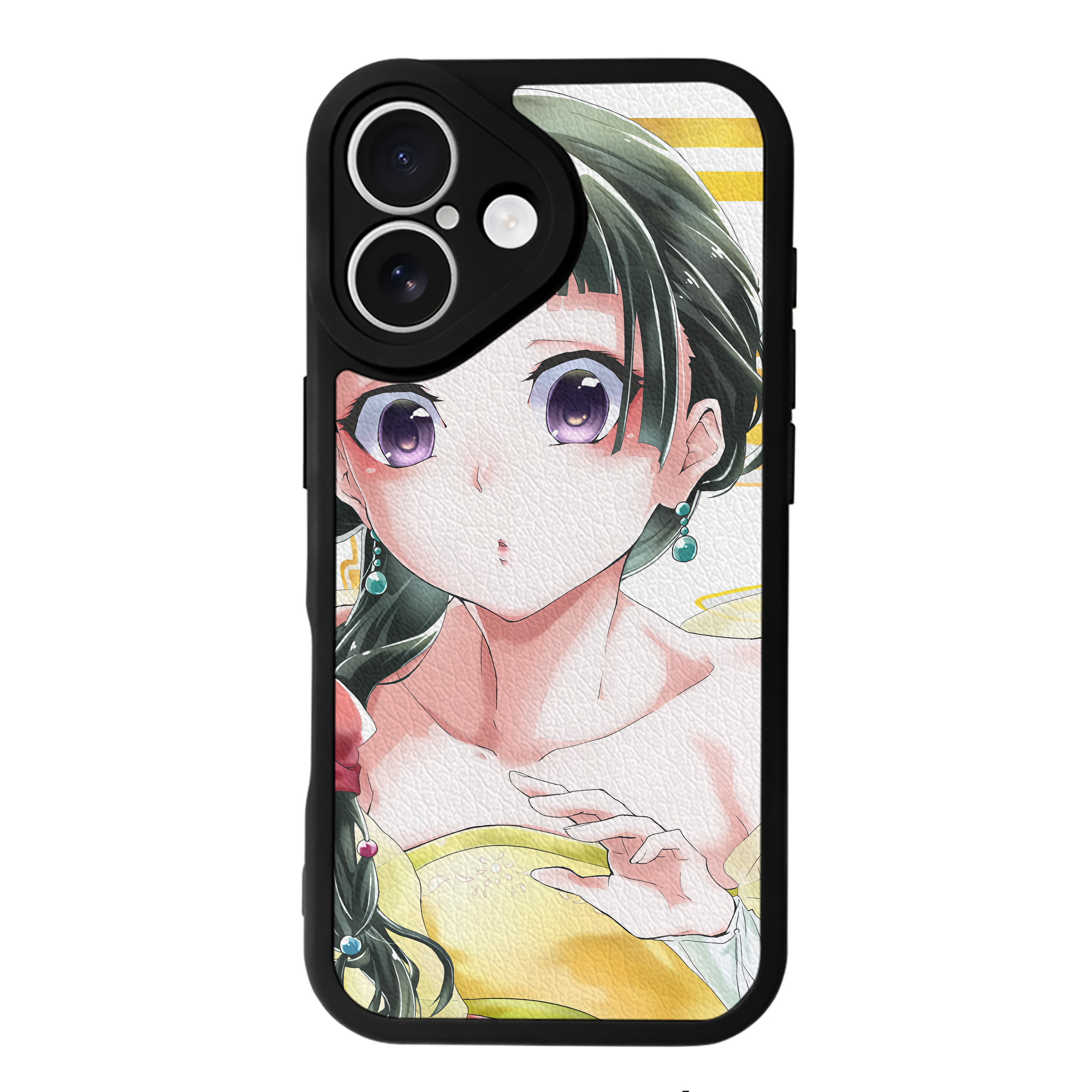（画像用） 薬屋のひとりごと The Apothecary Diaries 【iPhone 16シリーズ対応】シリコンスマホケース（レザー調） 材質：シリコン